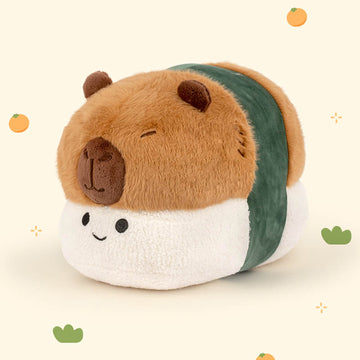 Funny Capybara Stuffed Animals Plush Toy - French Fries Capybara, Sushi capybara